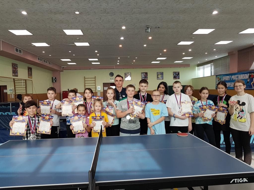 Турнир спортивной школы по настольному теннису, посвященный Дню защитника Отечества